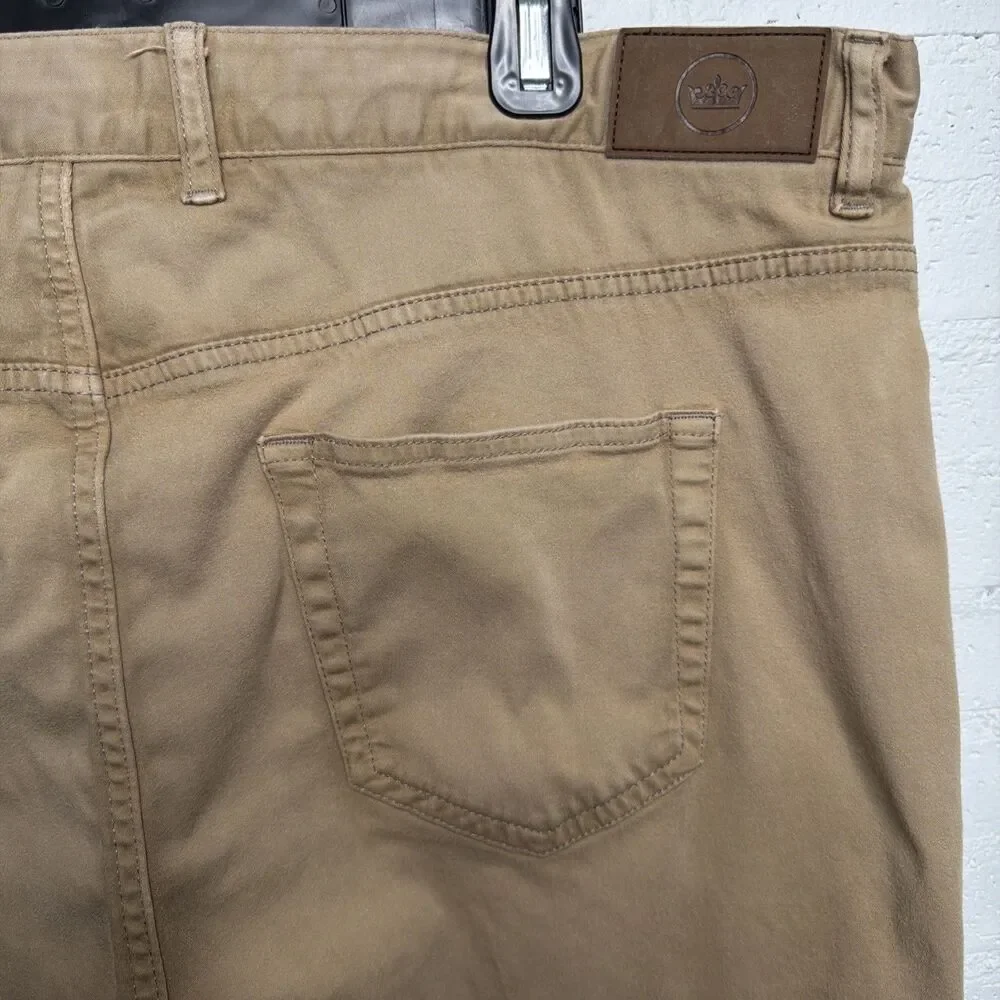 Peter Millar Ultimate Sateen 5-Pocket Pants 40 Old Money Golf Business Casual